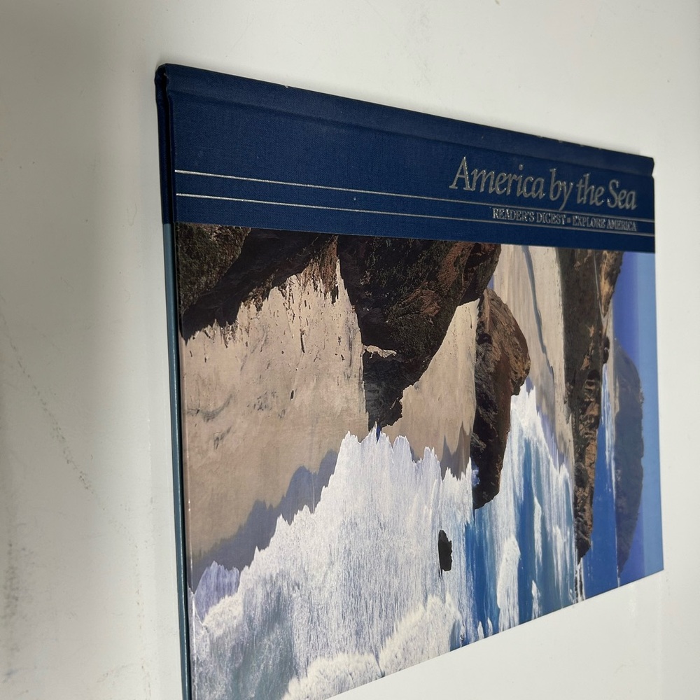 America by the Sea Coffee Table Book - Blue Cover